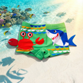 Sunga Infantil - Crab & Shark