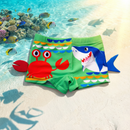 Sunga Infantil - Crab & Shark