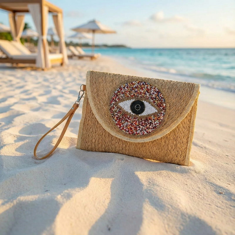 Bolsa de Praia - Clutch Talismã